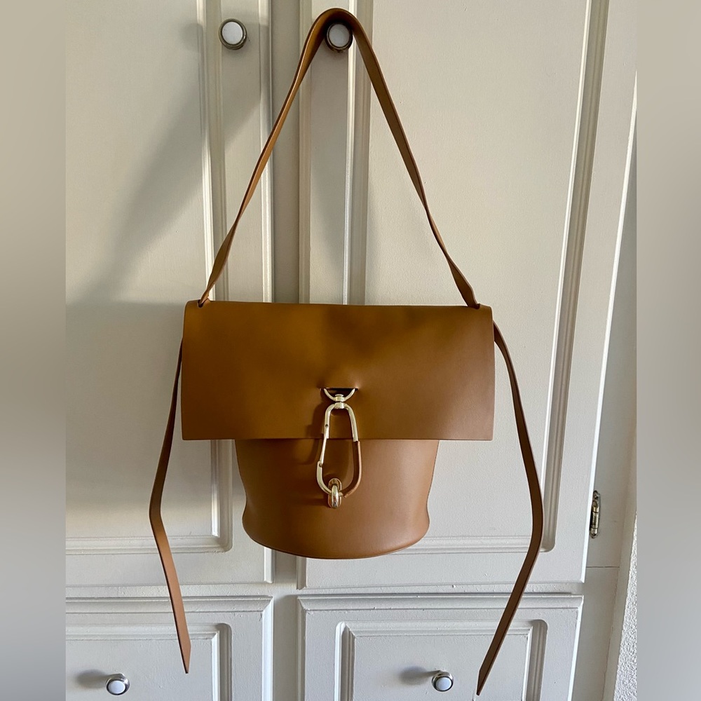 Zac Posen Belay Leather Bucket Bag